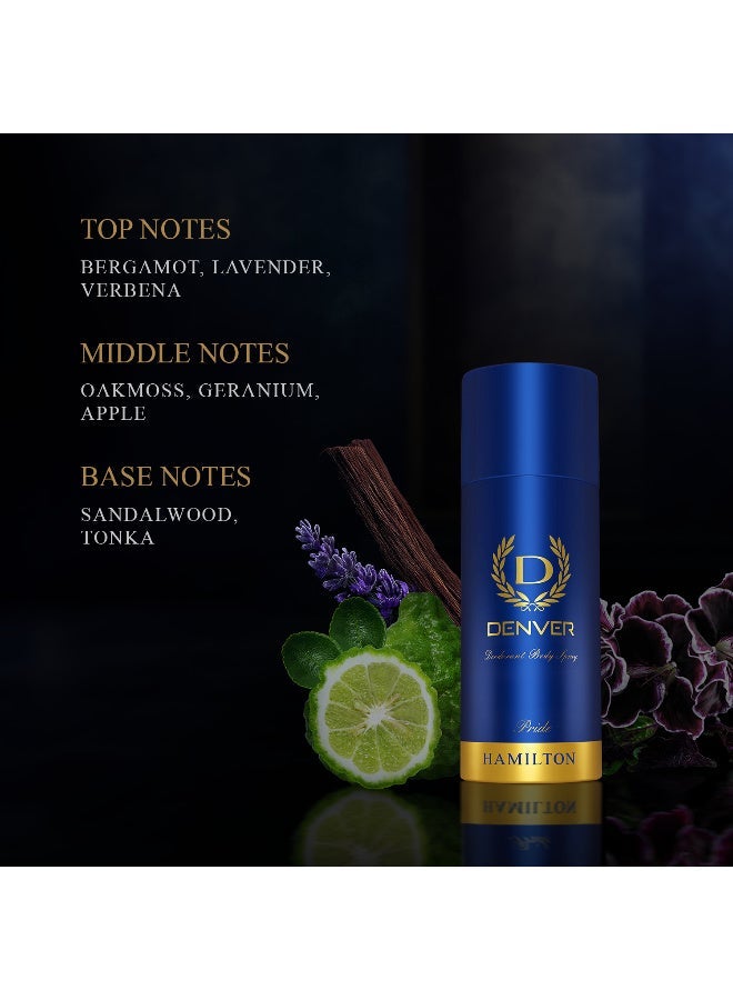 Denver Offer Pack of 3 Pcs 165ML Each (Hamilton/Pride/Caliber) - Image 4